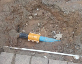 塔河水管漏水检测的情况